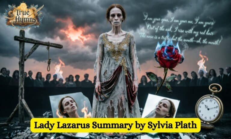 Lady Lazarus Summary by Sylvia Plath