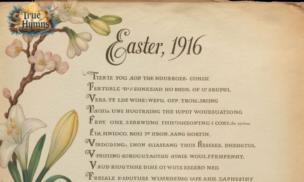 Easter Poem , 1916