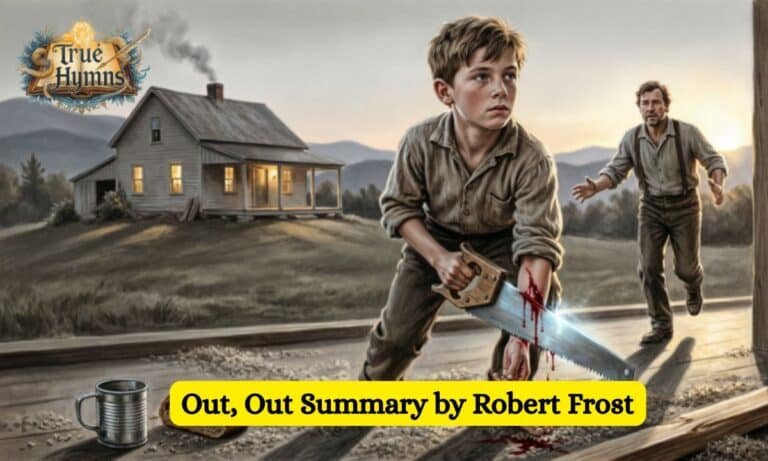 Out, Out Summary by Robert Frost