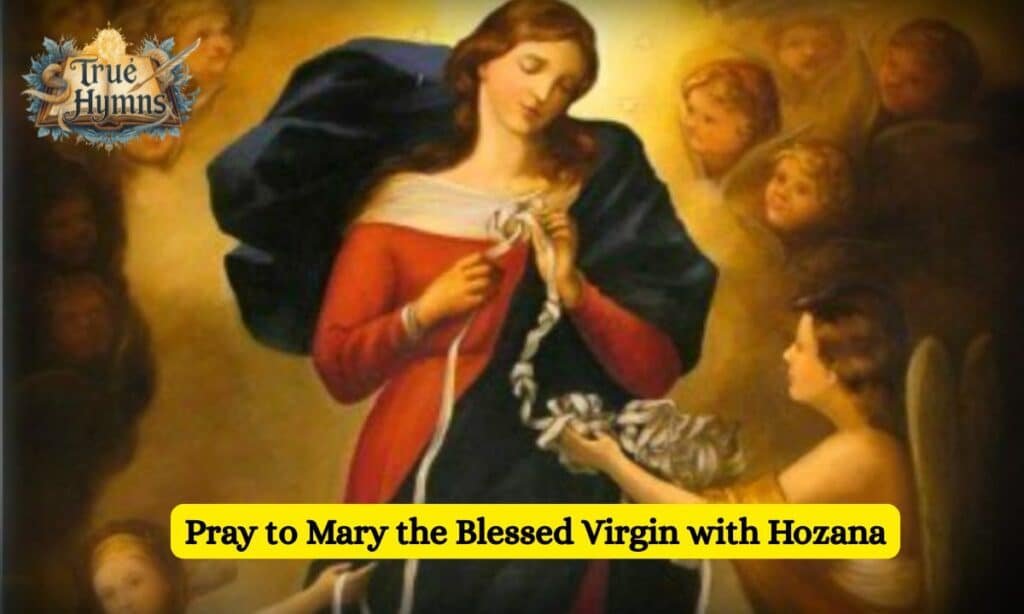 Pray to Mary the Blessed Virgin with Hozana