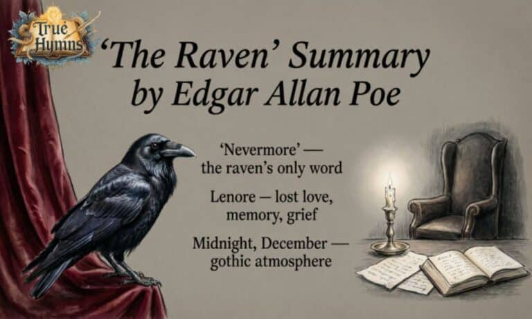 The Raven Summary by Edgar Allan Poe