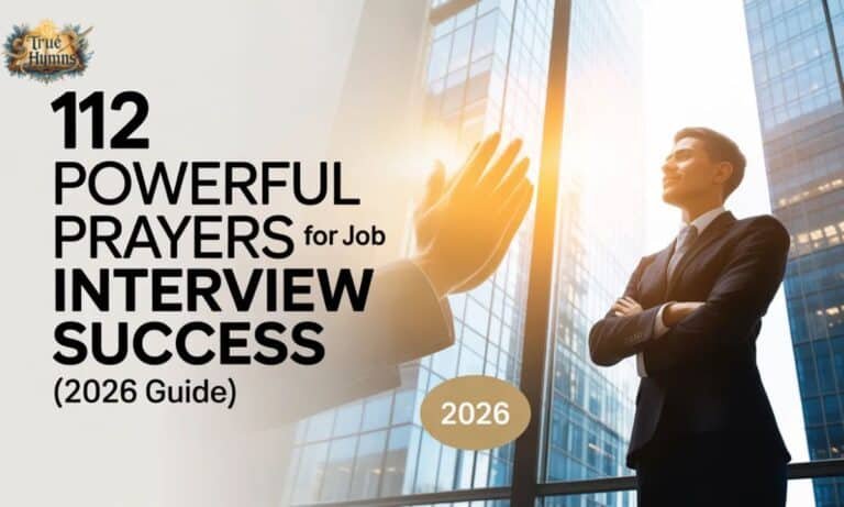112 Powerful Prayers for Job Interview Success (2026 Guide)