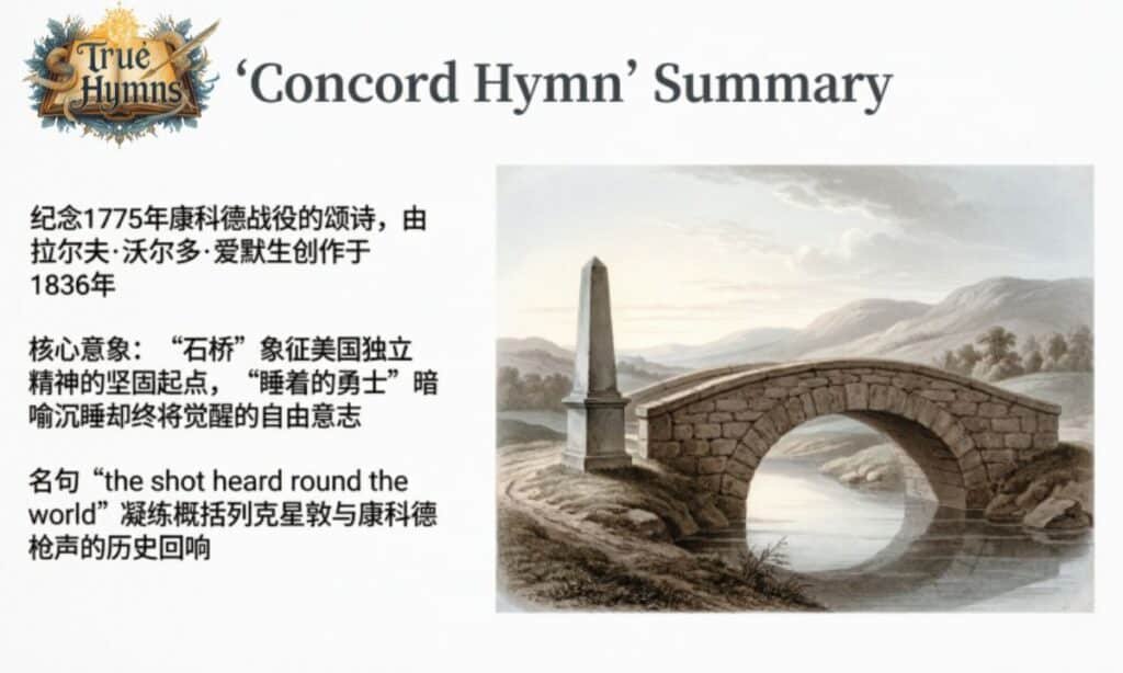 “Concord Hymn” Summary