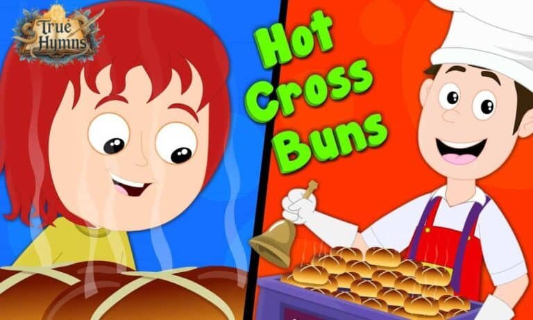 Hot Cross Buns Poem A Classic Nursery Rhyme by Mother Goose