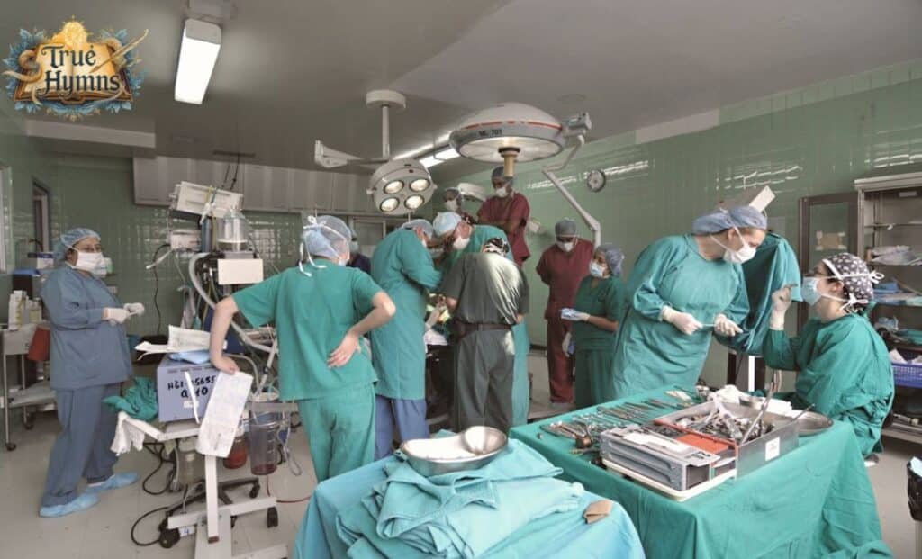Prayer While Entering the Operating Room