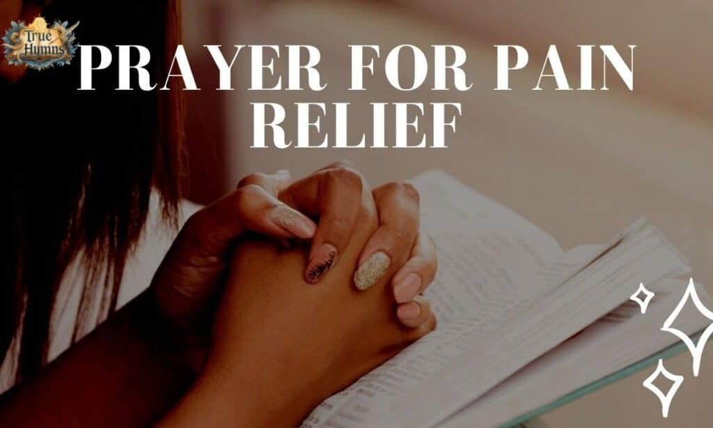 Prayer for Cure of Disease and Pain Relief