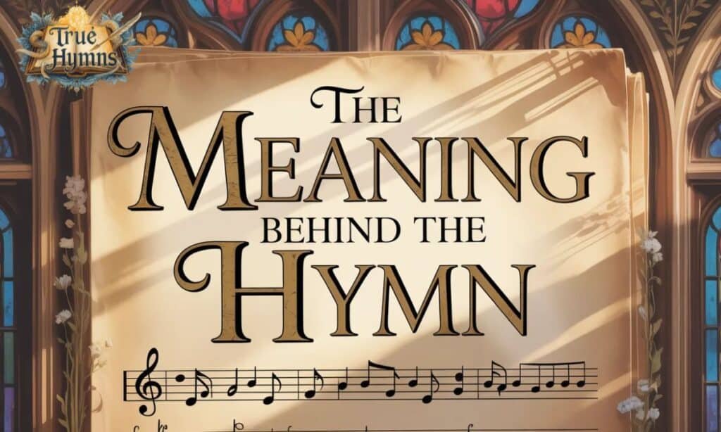 The Meaning Behind the Hymn