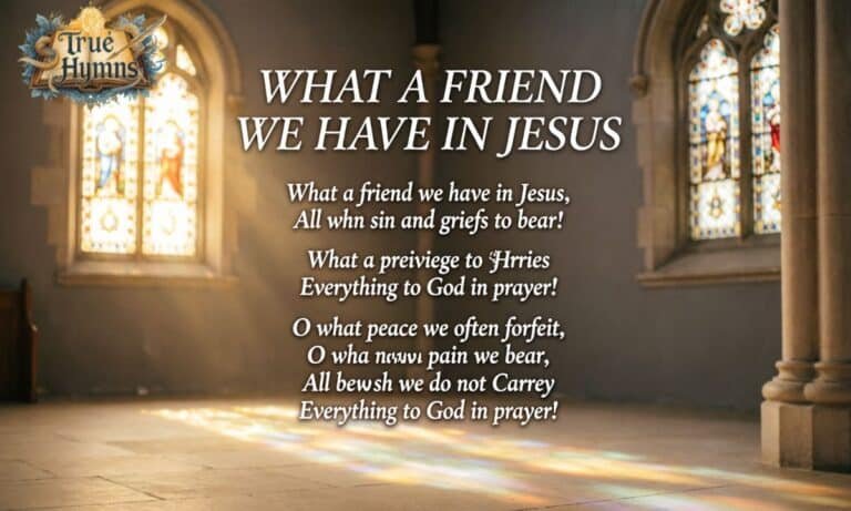 What a Friend We Have in Jesus Hymn Lyrics