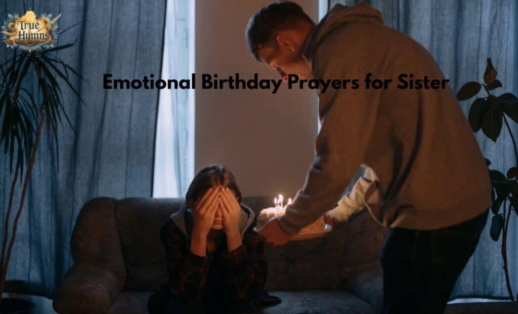 Emotional Birthday Prayers for Sister