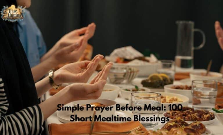 Simple Prayer Before Meal 100 Short Mealtime Blessings (1)