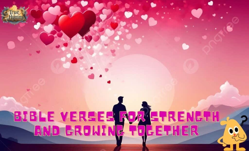 Bible Verses for Strength and Growing Together