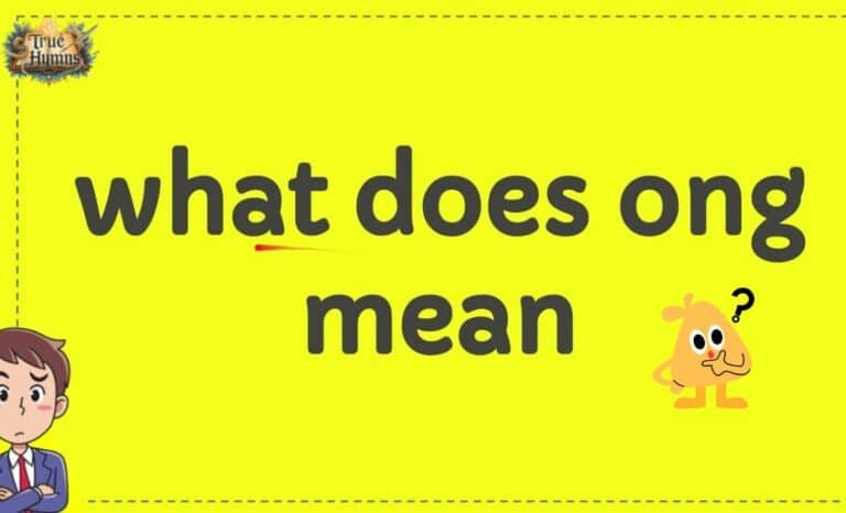 What Does ONG Mean in Text? Complete Meaning & Usage Guide